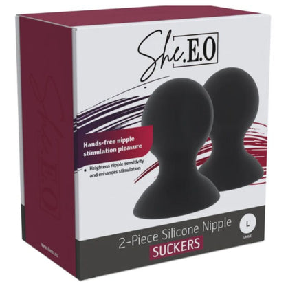 SHE.E.O - VENTOUSES EN SILICONE L