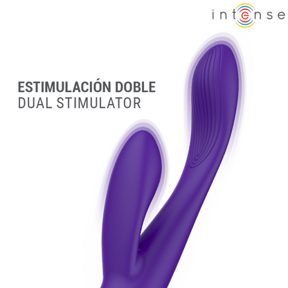 INTENSE - STIMULATEUR LAPIN RECHARGEABLE PAOLO POUR LE POINT G ET LE CLITORIS
