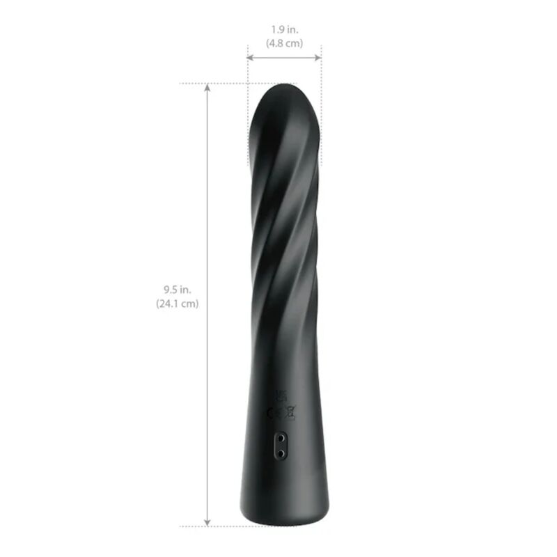 ANAL FANTASY ELITE - TWIST ECSTASY STIMULATEUR ANAL ROTATIF RECHARGEABLE