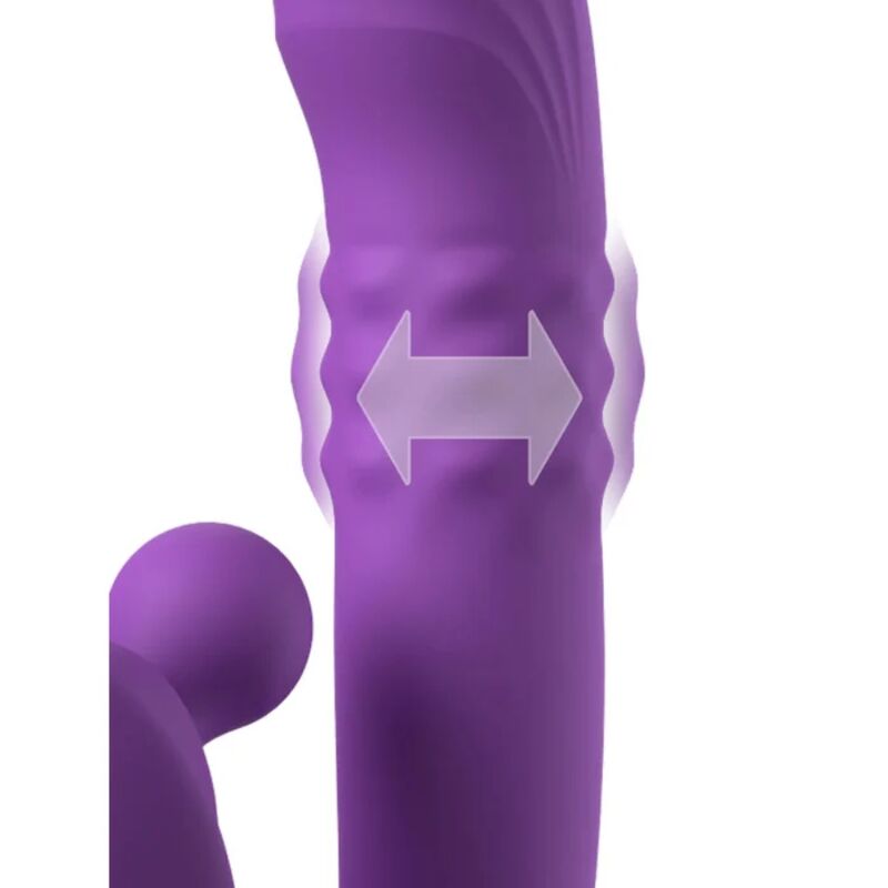 FANTASY FOR HER - HARMONI PRO VIBROMASSEUR LAPIN VIOLET POUR POINT G ET CLITORIAL