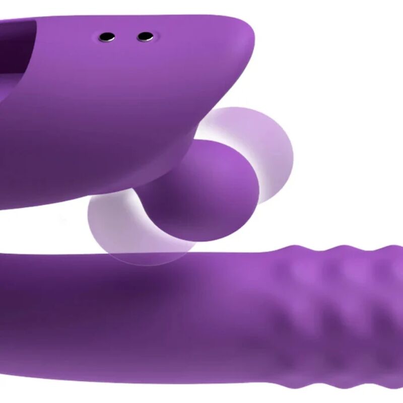 FANTASY FOR HER - HARMONI PRO VIBROMASSEUR LAPIN VIOLET POUR POINT G ET CLITORIAL