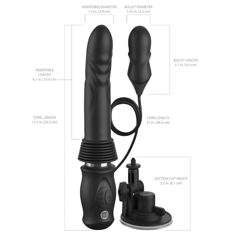FETISH FANTASY SERIES - PROPULSEUR ULTIME EN SILICONE