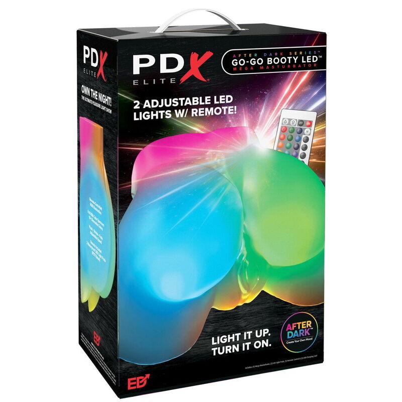PDX ELITE - MASTURBATEUR MASCULIN MÉGA ILLUMINÉ À LED GO-GO BOOTY