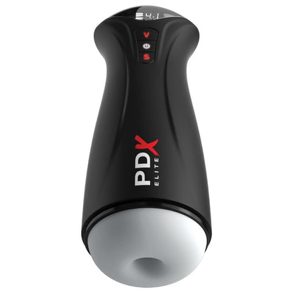 PDX ELITE - MASTURBATEUR MASCULIN TRANSPARENT FAP-GASM AVEC SUCCION INTERMITTENTE