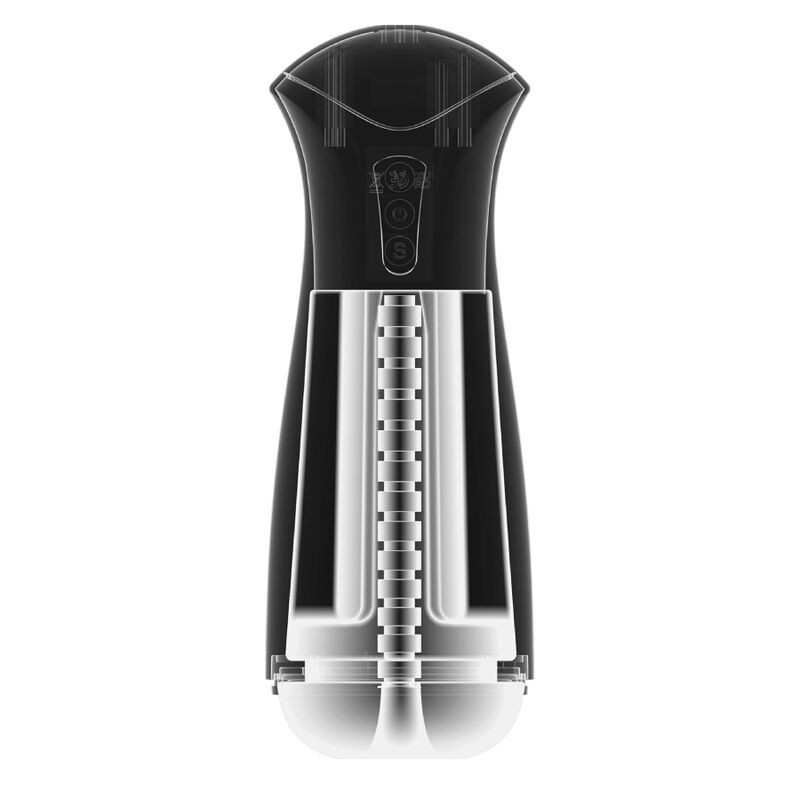 PDX ELITE - MASTURBATEUR MASCULIN TRANSPARENT FAP-GASM AVEC SUCCION INTERMITTENTE