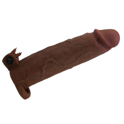 PRETTY LOVE - XERXES MANCHON PÉNIS VIBRANT 22 CM Ø 4,5 CM MARRON