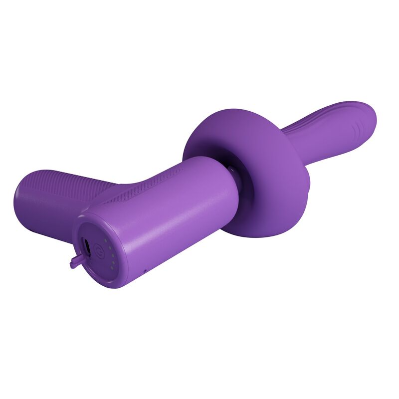 PRETTY LOVE - PISTOLET DE MASSAGE VITO À POUSSÉE 5 MODES VIOLET