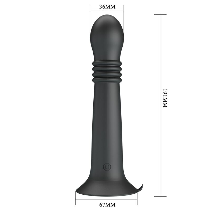 PRETTY LOVE - STELLA MASSEUR ROTATIF ET À POUSSÉE RECHARGEABLE PAR USB