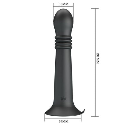 PRETTY LOVE - STELLA MASSEUR ROTATIF ET À POUSSÉE RECHARGEABLE PAR USB