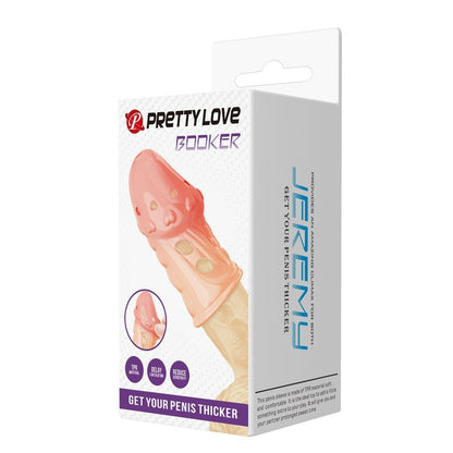 PRETTY LOVE - MANCHON PÉNIS TEXTURÉ CHAUSSETTE NATUREL