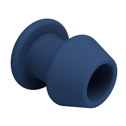 MR PLAY - JACK BLEU PLUG ANAL CREUX EN SILICONE, TAILLE M