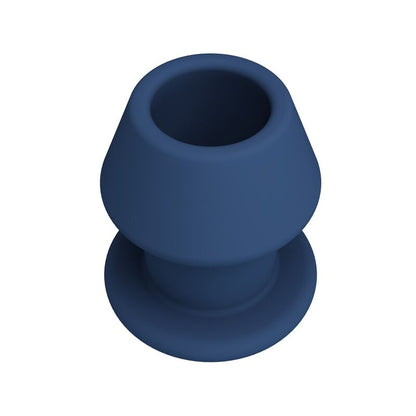 MR PLAY - JACK BLEU PLUG ANAL CREUX EN SILICONE, TAILLE S