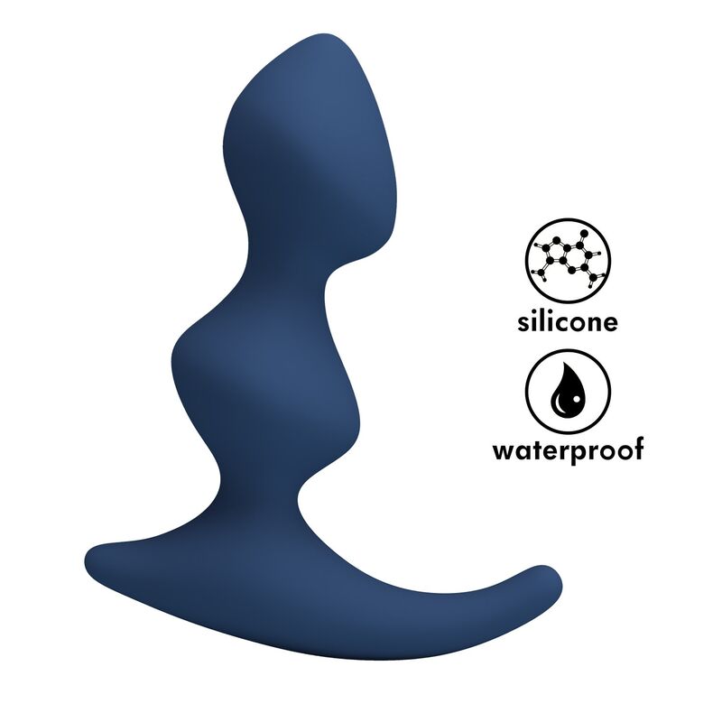 MR PLAY - PLUG ANAL ERGONOMIQUE BLEU