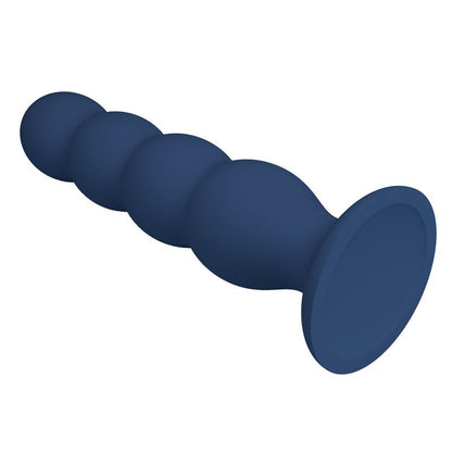 MR PLAY - PLUG ANAL AVEC 4 BILLES MÉTALLIQUES ET VENTOUSE BLEUE