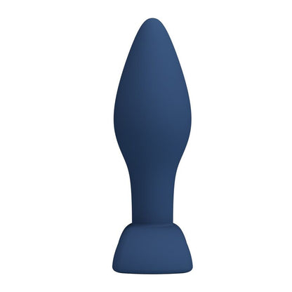 MR PLAY - PLUG ANAL CONIQUE EN SILICONE BLEU L