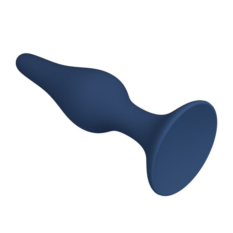 MR PLAY - PLUG ANAL CONIQUE EN SILICONE BLEU XL