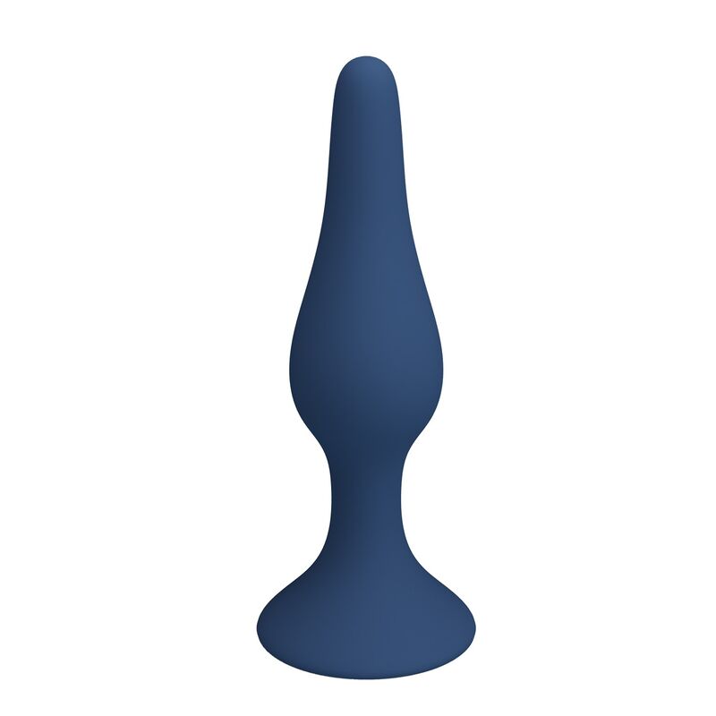 MR PLAY - PLUG ANAL CONIQUE EN SILICONE BLEU XL