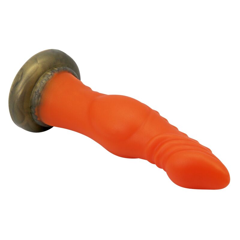 POWER MONSTERS - BLAZEHEART CHARGER FANTASY GODEMICHET EN SILICONE 18,5 CM Ø 4,5 CM