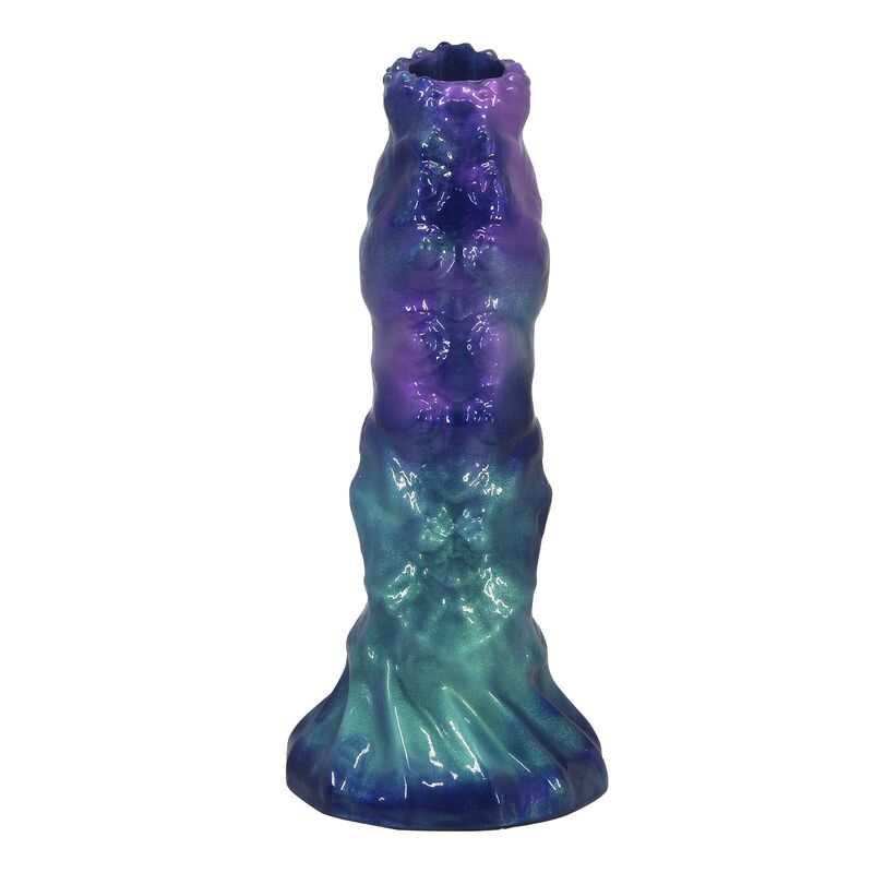 POWER MONSTERS - DUSKWAKER SENTINEL GONFLABLE TRICOLOR EN SILICONE, 23 CM Ø 5 CM