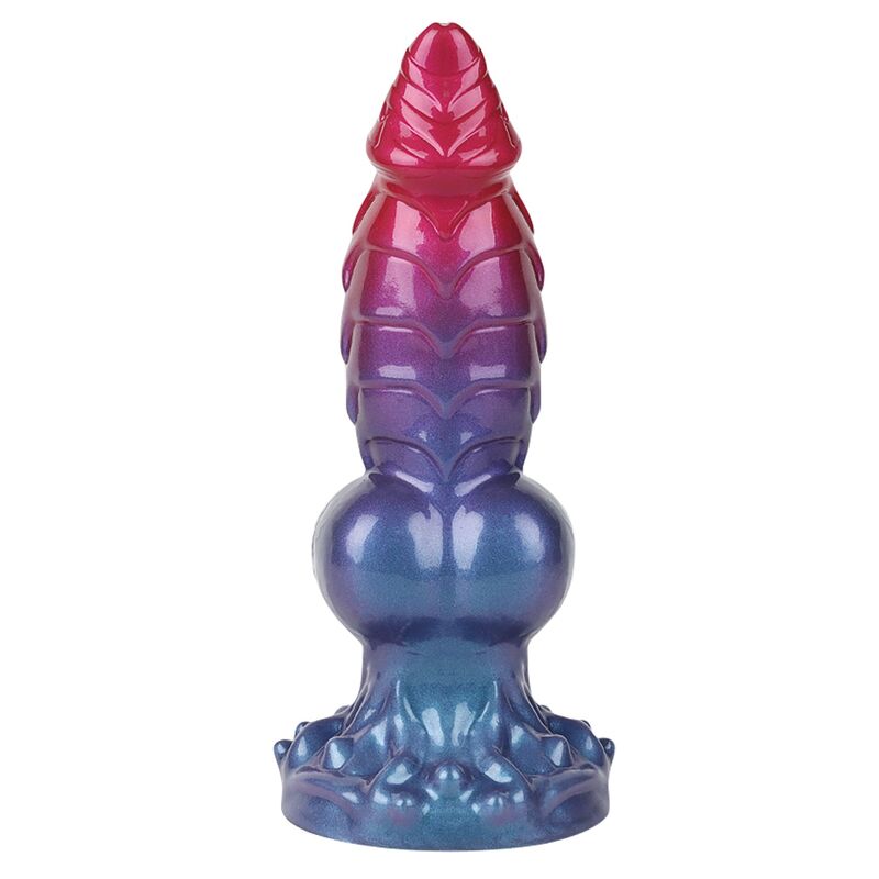 POWER MONSTERS - ELDRITCH SENTINEL BICOLOR FANTASY GODEMICHET EN SILICONE 24 CM Ø 5 CM