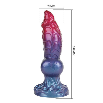 POWER MONSTERS - ELDRITCH SENTINEL BICOLOR FANTASY GODEMICHET EN SILICONE 24 CM Ø 5 CM