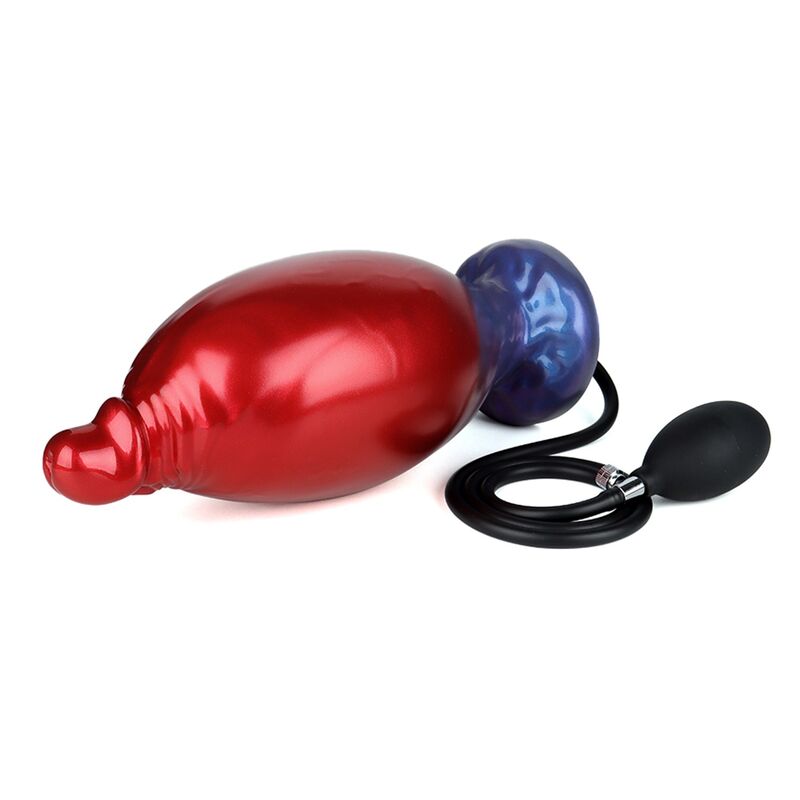 POWER MONSTERS - SHADOW BEHEMOTH GONFLABLE BICOLOR EN SILICONE FANTASY 22 CM Ø 5 CM