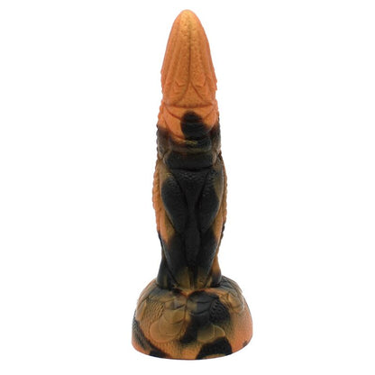 POWER MONSTERS - TYRANNOSAURE BICOLORE FANTASY GODEMICHET EN SILICONE 20,5 CM Ø 5 CM
