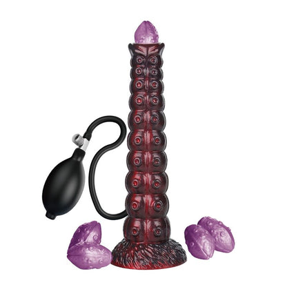 POWER MONSTERS - VOIDCLAW BRUTE GONFLABLE EN SILICONE BICOLOR 29 CM Ø 5,7 CM