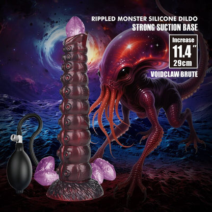 POWER MONSTERS - VOIDCLAW BRUTE GONFLABLE EN SILICONE BICOLOR 29 CM Ø 5,7 CM