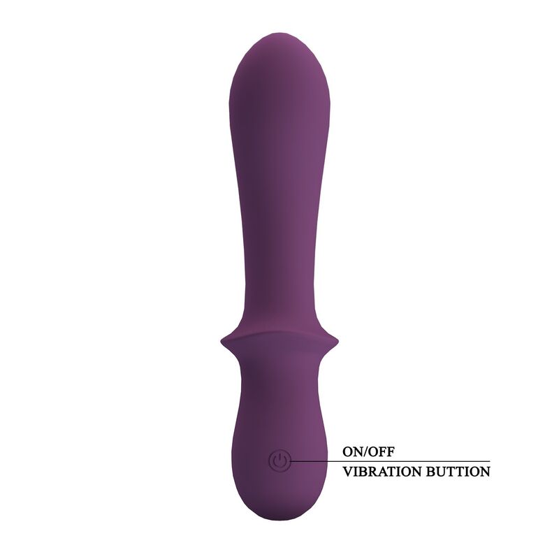PRETTY LOVE - VIBRATEUR RECHARGEABLE ABIGAIL 10 FONCTIONS VIOLET