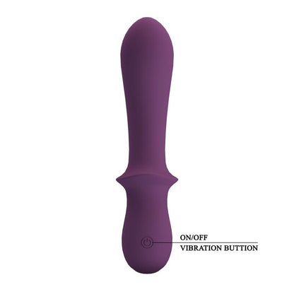PRETTY LOVE - VIBRATEUR RECHARGEABLE ABIGAIL 10 FONCTIONS VIOLET