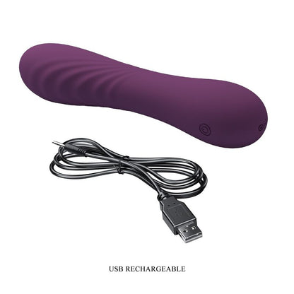 PRETTY LOVE - VIBRATEUR RECHARGEABLE ALEXISROSE 10 FONCTIONS VIOLET
