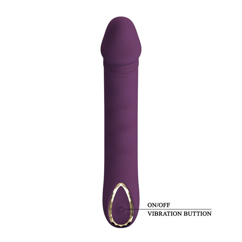 PRETTY LOVE - VIBRATEUR RECHARGEABLE AMARA 10 FONCTIONS VIOLET