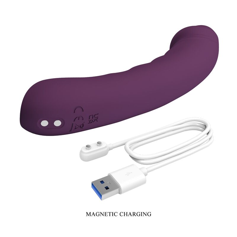 PRETTY LOVE - VIBRATEUR RECHARGEABLE AMARA 10 FONCTIONS VIOLET