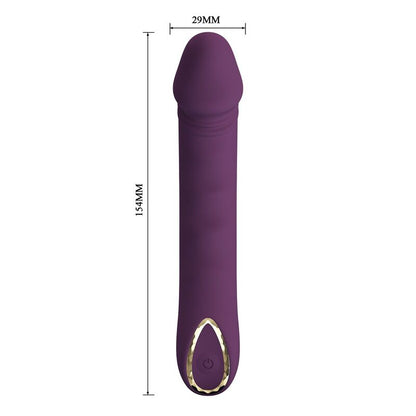 PRETTY LOVE - VIBRATEUR RECHARGEABLE AMARA 10 FONCTIONS VIOLET