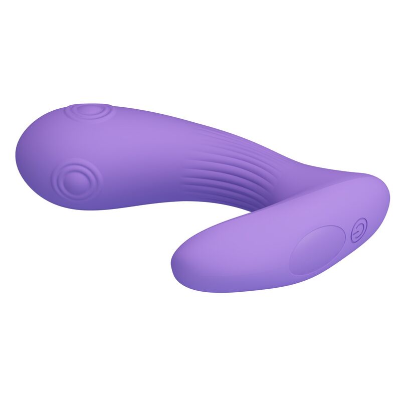 PRETTY LOVE - ANDROMEDA VIBRATEUR À DOUBLE STIMULATION RECHARGEABLE VIOLET