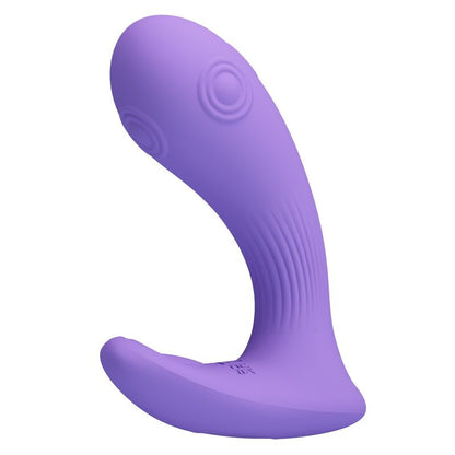 PRETTY LOVE - ANDROMEDA VIBRATEUR À DOUBLE STIMULATION RECHARGEABLE VIOLET