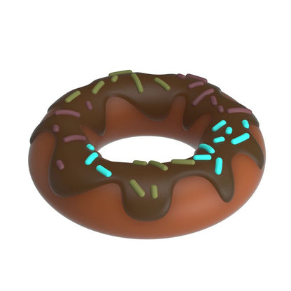 PRETTY LOVE - ANNEAU PÉNIS SUPER DONUT MARRON