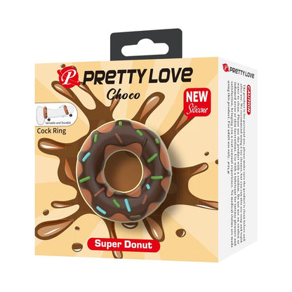 PRETTY LOVE - ANNEAU PÉNIS SUPER DONUT MARRON