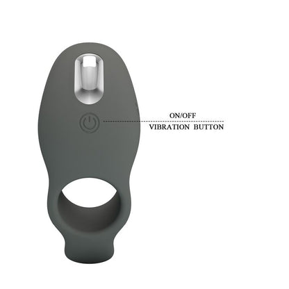 PRETTY LOVE - ANNEAU VIBRANT RECHARGEABLE À DOUBLE STIMULATION