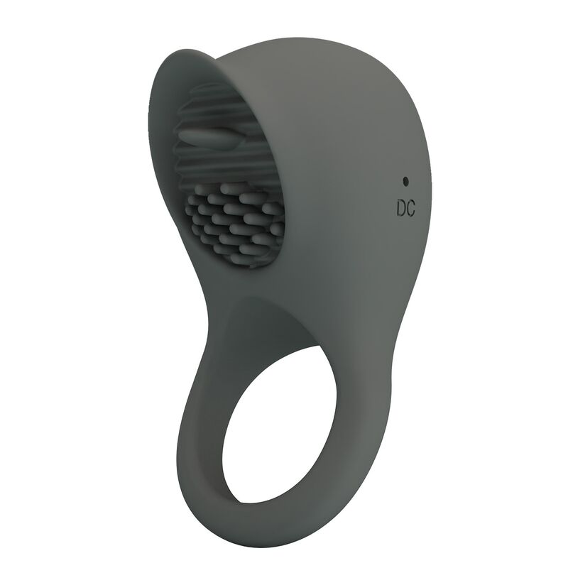 PRETTY LOVE - ANNEAU VIBRANT RECHARGEABLE AVEC STIMULATION ORALE