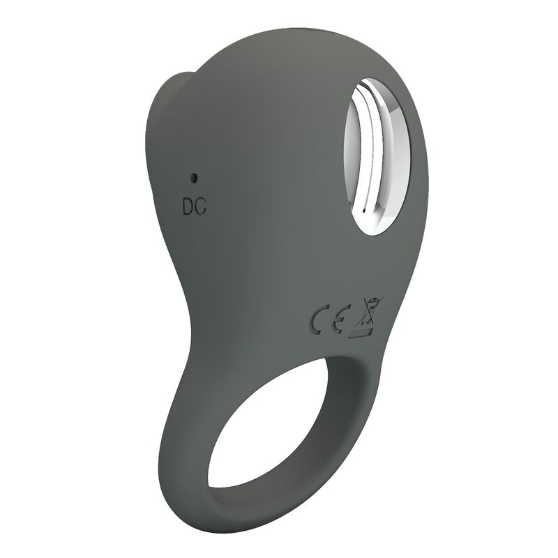 PRETTY LOVE - ANNEAU VIBRANT RECHARGEABLE AVEC STIMULATION ORALE