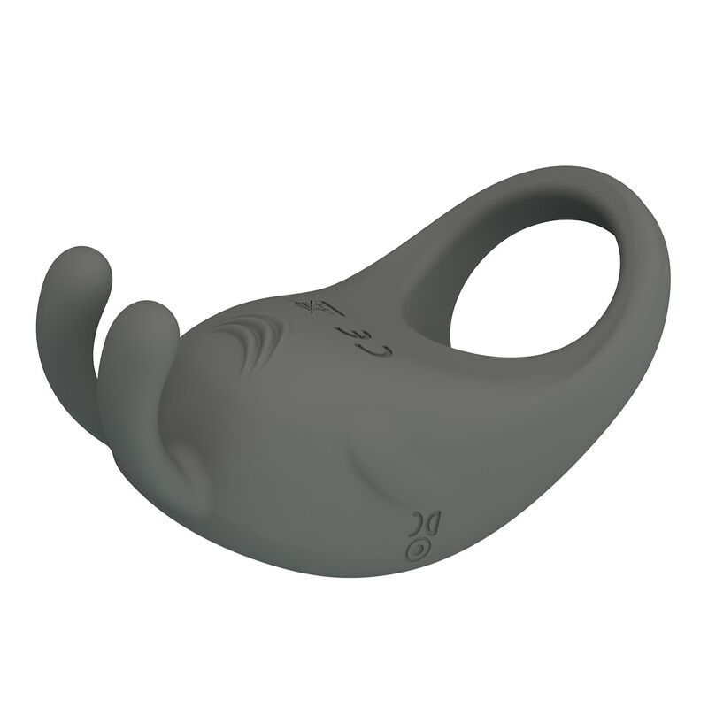 PRETTY LOVE - BAGUE VIBRANTE RECHARGEABLE AVEC STIMULATEUR LAPIN