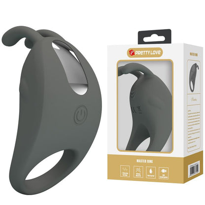 PRETTY LOVE - BAGUE VIBRANTE RECHARGEABLE AVEC STIMULATEUR LAPIN