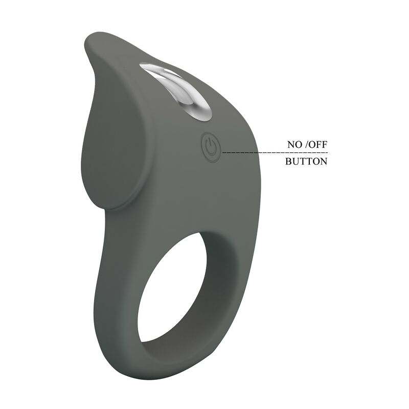 PRETTY LOVE - ANNEAU VIBRANT RECHARGEABLE EN SILICONE FLEXIBLE