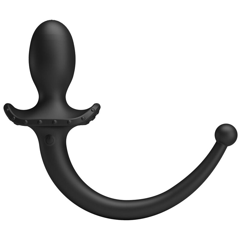 PRETTY LOVE - VIBRATEUR ANAL ET PÉRINÉUM NOIR CONTRÔLÉ PAR APPLICATION ANTHONY