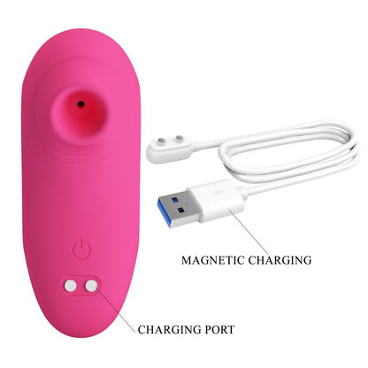 PRETTY LOVE - STIMULATEUR CLITORIAL RECHARGEABLE ARILA AVEC VIBRATION ROSE