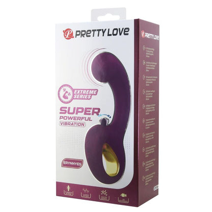PRETTY LOVE - BRYNNLEE VIBRATEUR RECHARGEABLE AVEC STIMULATEUR ORAL 10 VIBRATIONS ET 5 FONCTIONS DE LÉCHAGE VIOLET