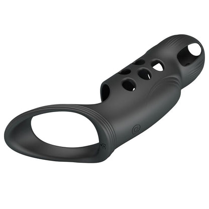 PRETTY LOVE - CRAIG ANNEAU PÉNIS VIBRANT RECHARGEABLE NOIR