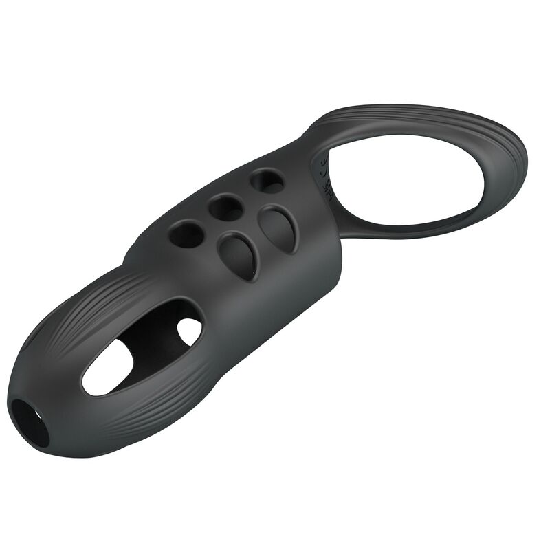 PRETTY LOVE - CRAIG ANNEAU PÉNIS VIBRANT RECHARGEABLE NOIR